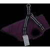 Šunų kailis su diržais, atsparus vandeniui, violetinis, XL
