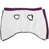 Šunų kailis su diržais, atsparus vandeniui, violetinis, 6XL