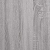 Suoliukas-daiktadėžė, pilkas, 102x42x46cm, apdirbta mediena