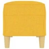 Suoliukas, šviesiai geltonos spalvos, 100x35x41cm, audinys
