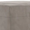 Suoliukas, šviesiai pilkos spalvos, 100x35x41cm, aksomas