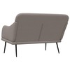 Suoliukas, taupe spalvos, 110x76x80cm, audinys