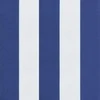 Suoliuko pagalvėlės, 2vnt., mėlynos/baltos, 120x50x7cm, audinys