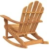Supama sodo adirondack kėdė, 79x100x103cm, tikmedžio masyvas