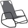 Sofa Supami saulės gultai, 2vnt., pilki, plienas ir tekstilenas