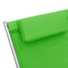 Sofa Supamos kėdės, 2vnt., žalios spalvos, plienas