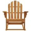 Supamos sodo adirondack kėdės, 2vnt., 79x100x103cm, tikmedis
