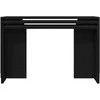 Sustumiami staliukai, 3vnt., juodos spalvos, apdirbta mediena
