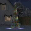 LED Kalėdų eglutė 1028 LED Spalvingi 403 cm