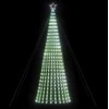 LED Kalėdų eglutė 1028 LEDs Šalta Balta 403 cm