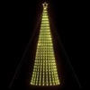 LED Kalėdų eglutė 1028 LEDs Šilta Balta 403 cm