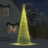 LED Kalėdų eglutė 1028 LEDs Šilta Balta 403 cm