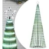 Šviečianti Kalėdų eglutė, 247cm, 475 šaltos LED, kūgio formos
