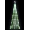 Šviečianti Kalėdų eglutė, 247cm, 475 šaltos LED, kūgio formos