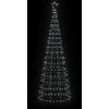 Šviečianti Kalėdų eglutė, 300cm, 570 šaltų LED, kūgio formos