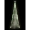 Šviečianti Kalėdų eglutė, 300cm, 688 šaltos LED, kūgio formos