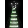 Šviečianti Kalėdų eglutė, 300cm, 688 šaltos LED, kūgio formos