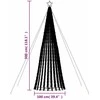 Šviečianti Kalėdų eglutė, 300cm, 688 šiltos LED, kūgio formos