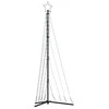 LED Kalėdų eglutė 339 LED Spalvingi 187 cm