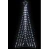 LED Kalėdų eglutė 339 LED Šalta Balta 187 cm
