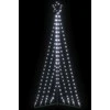 LED Kalėdų eglutė 339 LED Šalta Balta 182 cm