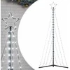 LED Kalėdų eglutė 339 LED Šalta Balta 182 cm