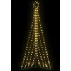 LED Kalėdų eglutė 339 LED Šiltai Balta 187 cm