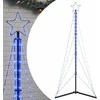 LED Kalėdų eglutė 363 LED Mėlyna 182 cm