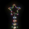 LED Kalėdų eglutė 447 LED Spalvingi 250 cm