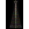 LED Kalėdų eglutė 447 LED Spalvingi 250 cm