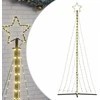 LED Kalėdų eglutė 447 LED Šiltai Balta 250 cm