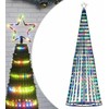 LED Kalėdų eglutė 475 LED Spalvingi 247 cm