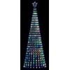 LED Kalėdų eglutė 475 LED Spalvingi 247 cm