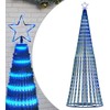 LED Kalėdų eglutė 475 LED Mėlyna 247 cm