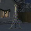 LED Kalėdų eglutė 483 LED Spalvingi 240 cm