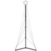 LED Kalėdų eglutė 483 LED Šalta Balta 240 cm