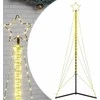 LED Kalėdų eglutė 483 LED Šiltai Balta 240 cm