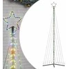 LED Kalėdų eglutė 495 LED Spalvingi 300,5 cm