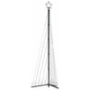 LED Kalėdų eglutė 495 LED Šaltai Balta 300,5 cm