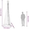 LED Kalėdų eglutė 495 LEDs Šilta Balta 300,5 cm