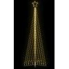 LED Kalėdų eglutė 495 LEDs Šilta Balta 300,5 cm