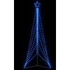 LED Kalėdų eglutė 525 LED Mėlyna 302 cm