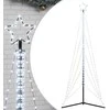 LED Kalėdų eglutė 525 LED Šalta Balta 302 cm