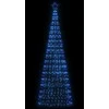 LED Kalėdų eglutė 550 LED Mėlyna 300 cm