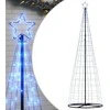LED Kalėdų eglutė 550 LED Mėlyna 300 cm