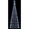 LED Kalėdų eglutė 550 LED Šaltai Balta 300 cm