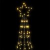 LED Kalėdų eglutė 550 LED Šiltai balta 300 cm