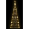 LED Kalėdų eglutė 550 LED Šiltai balta 300 cm