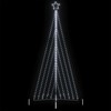 LED Kalėdų eglutė 570 LED Šalta Balta 399 cm