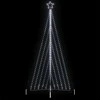 LED Kalėdų eglutė 570 LED Šalta Balta 399 cm